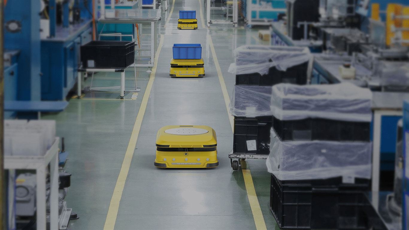 Soluciones de automatización para aplicaciones AGV y AMR
