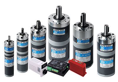 Motorreductor planetario de CC