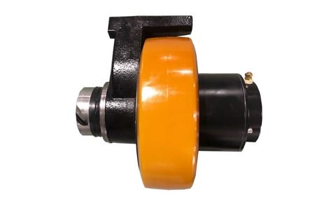 Rueda motriz horizontal con escobilla para fregador de suelos 250