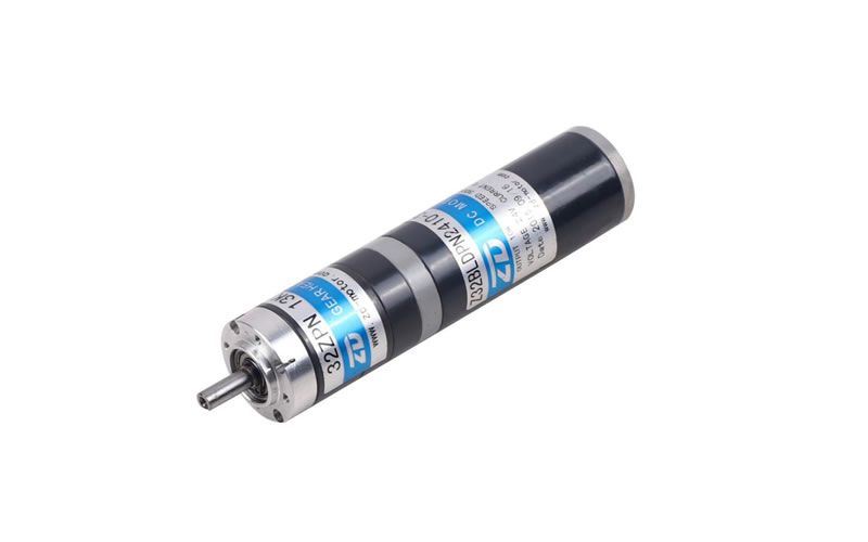 Motorreductor planetario de CC con escobillas