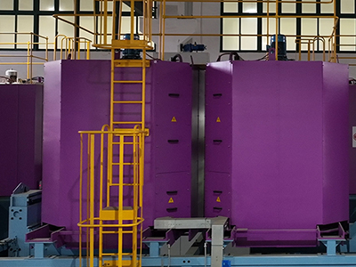 Línea de producción de hornos polivalentes de tratamiento térmico