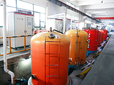 Horno de nitruración